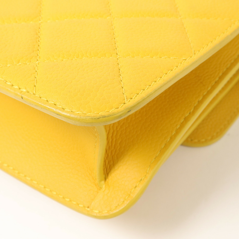 CHANEL 牛皮皮革Shoulder Bag鏈帶肩背袋-14