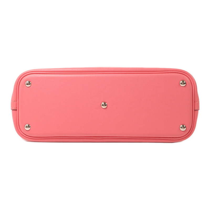 HERMES Swift皮革Bolide 27手挽肩背兩用袋Rose Azalee-3
