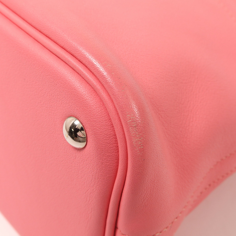 HERMES Swift皮革Bolide 27手挽肩背兩用袋Rose Azalee-11