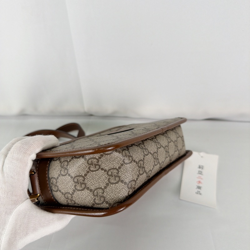莉亞精品♡ Gucci老花相機包 二手-7