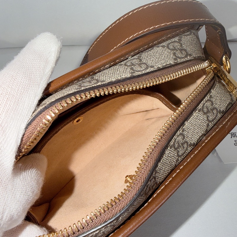 莉亞精品♡ Gucci老花相機包 二手-15