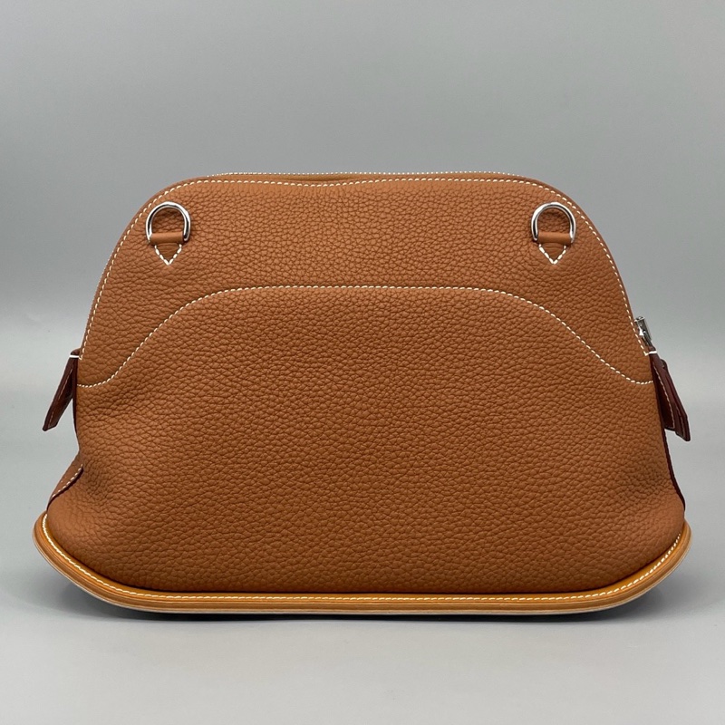 Hermes 愛馬仕 金棕Bolide 31限定款保齡球滑板包 U刻-1