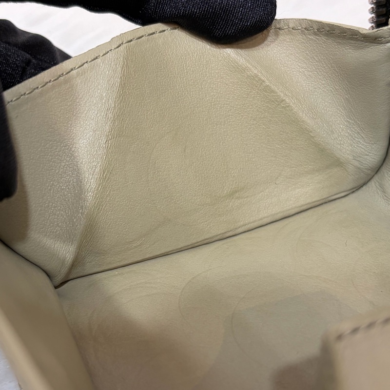 BOTTEGA VENETA BV 749726 橄欖綠色 小羊皮 編織 名片夾 零錢包 短夾 皮夾 零錢袋 信用卡包-47