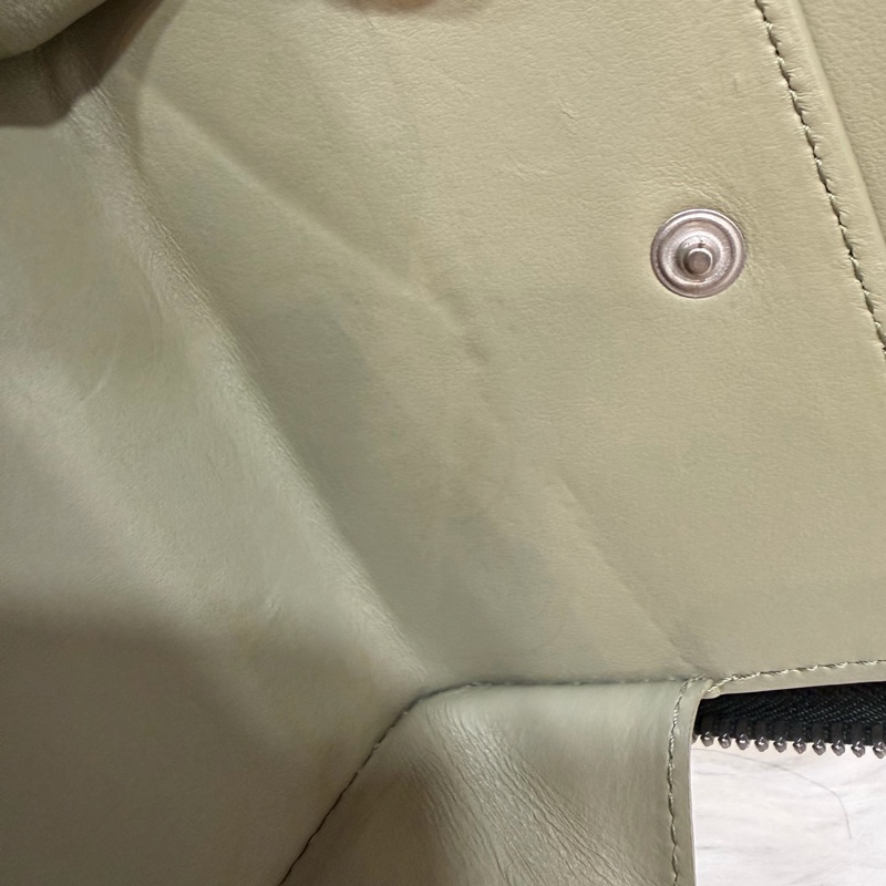 BOTTEGA VENETA BV 749726 橄欖綠色 小羊皮 編織 名片夾 零錢包 短夾 皮夾 零錢袋 信用卡包-53