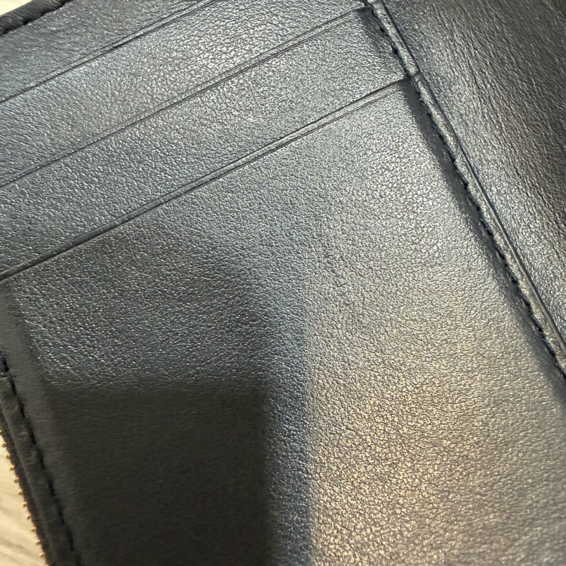 BOTTEGA VENETA BV 651372 黑色 小羊皮 編織 三折 拉鍊 零錢袋 短夾 皮夾-22