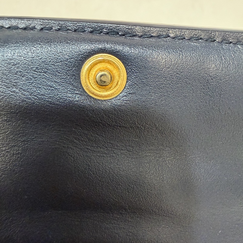 BOTTEGA VENETA BV 651372 黑色 小羊皮 編織 三折 拉鍊 零錢袋 短夾 皮夾-28