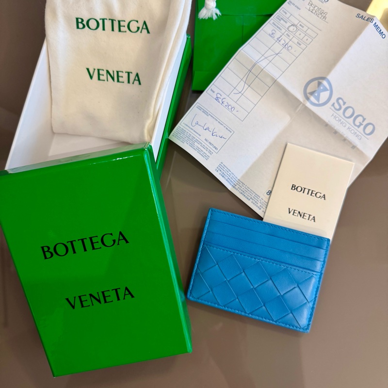 Bottega Veneta 👍🏻 Cardholder 100%Real正貨，90%New, 有單, Full set !-1