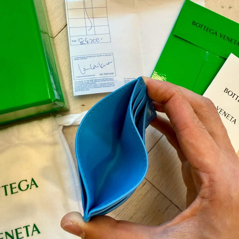 Bottega Veneta 👍🏻 Cardholder 100%Real正貨，90%New, 有單, Full set !-3