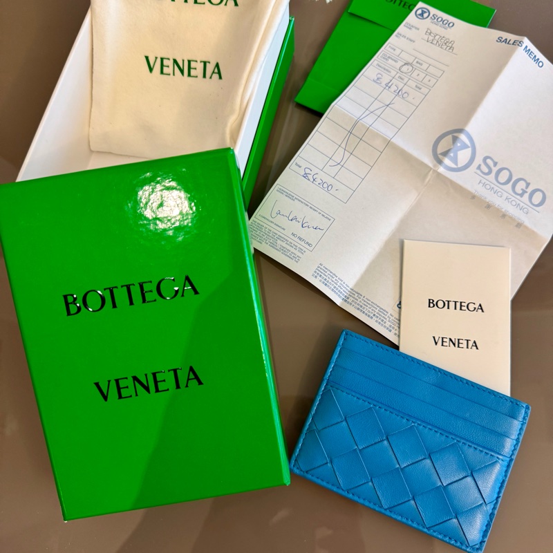 Bottega Veneta 👍🏻 Cardholder 100%Real正貨，90%New, 有單, Full set !-5