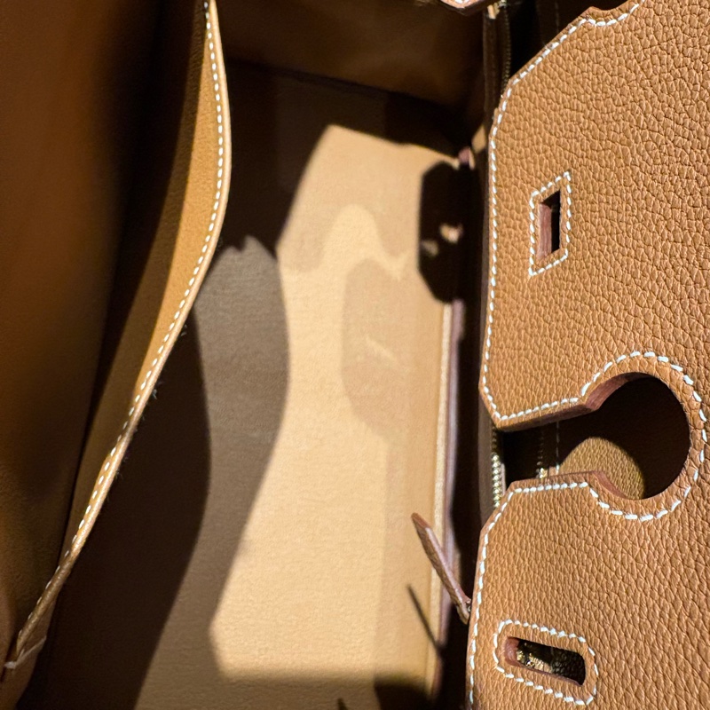 【98新近全新】Hermès Birkin 30 B刻 金棕金釦 GHW (37 Gold)-5
