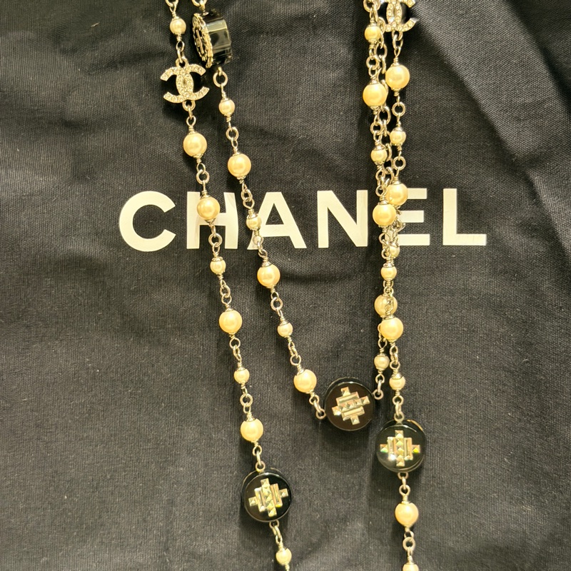 香奈兒Chanel 珍珠項鍊-4