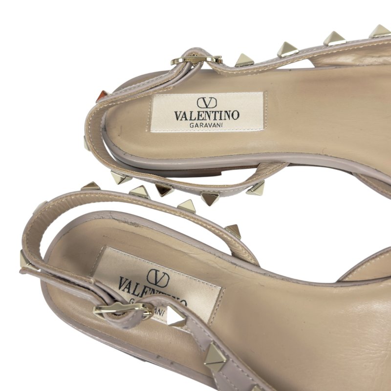 VALENTINO Rockstud 鍋釘 平底鞋-10