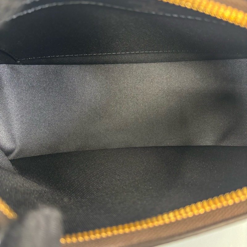 Louis Vuitton 路易威登 老花黑牛角斜挎包-7