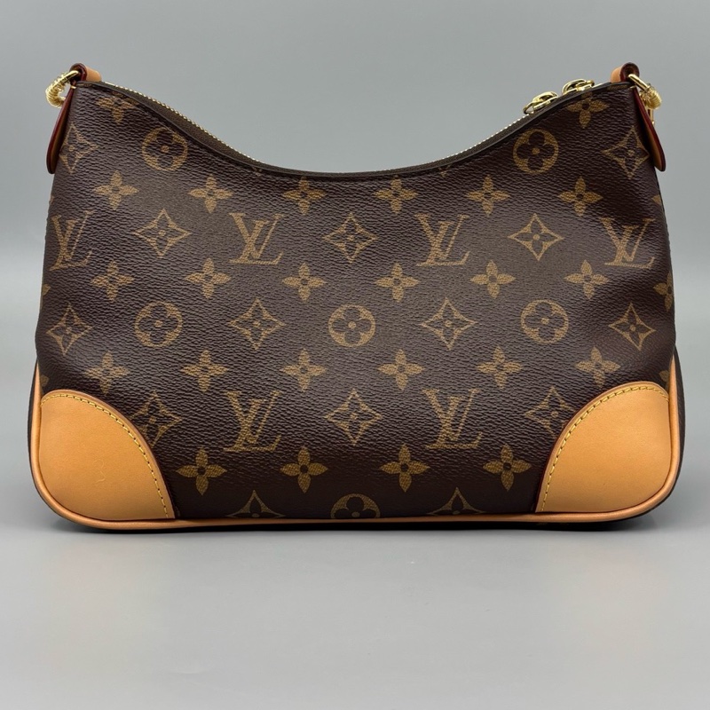 Louis Vuitton 路易威登 老花黃牛角斜挎包 純芯片-1