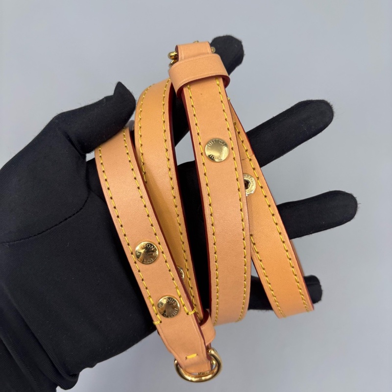 Louis Vuitton 路易威登 老花黃牛角斜挎包 純芯片-4