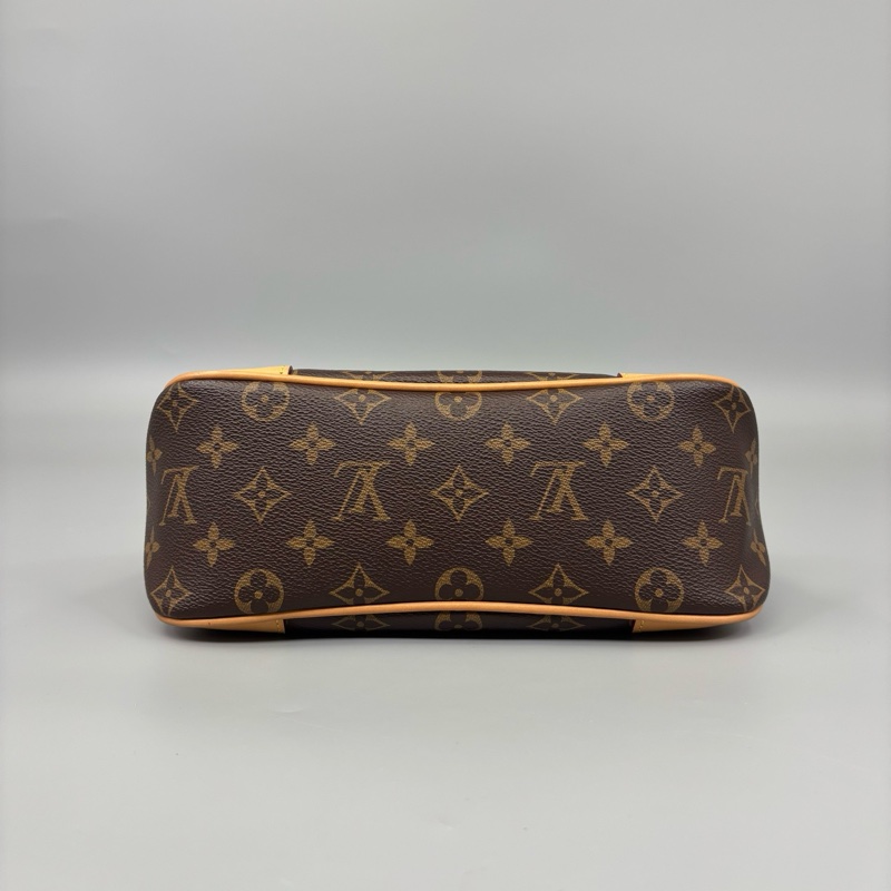 Louis Vuitton 路易威登 老花黃牛角斜挎包 純芯片-7