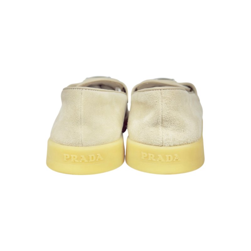 PRADA 三角標 平底鞋-7