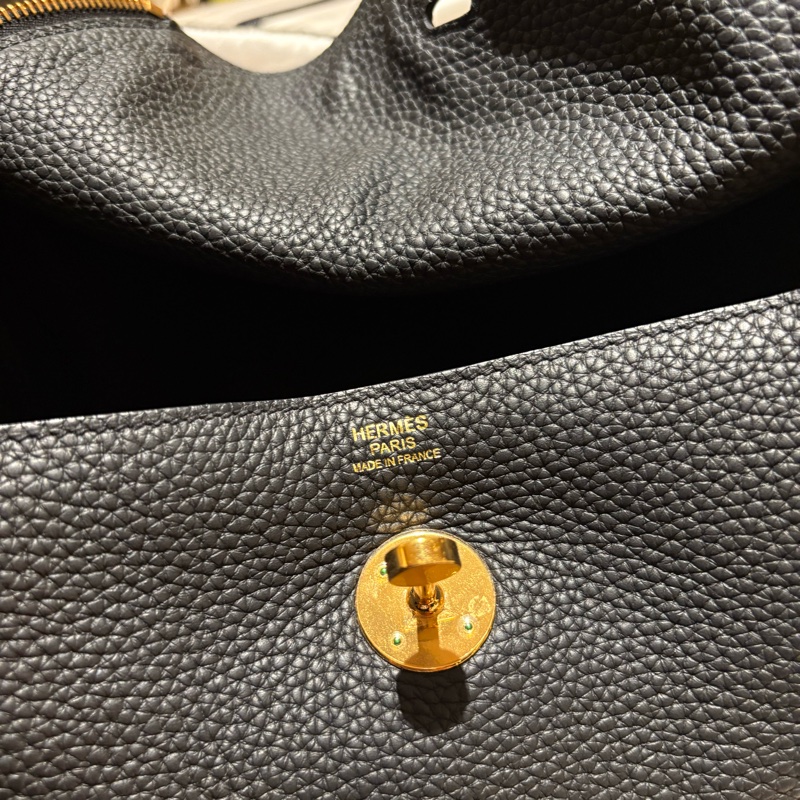 Hermès Lindy 30 黑金 GHW (8經典金剛色/極美品 附原廠配件 支持安心購正品鑑定-3