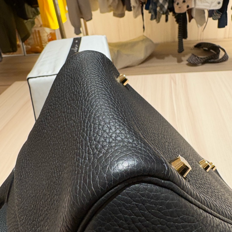 Hermès Lindy 30 黑金 GHW (8經典金剛色/極美品 附原廠配件 支持安心購正品鑑定-4