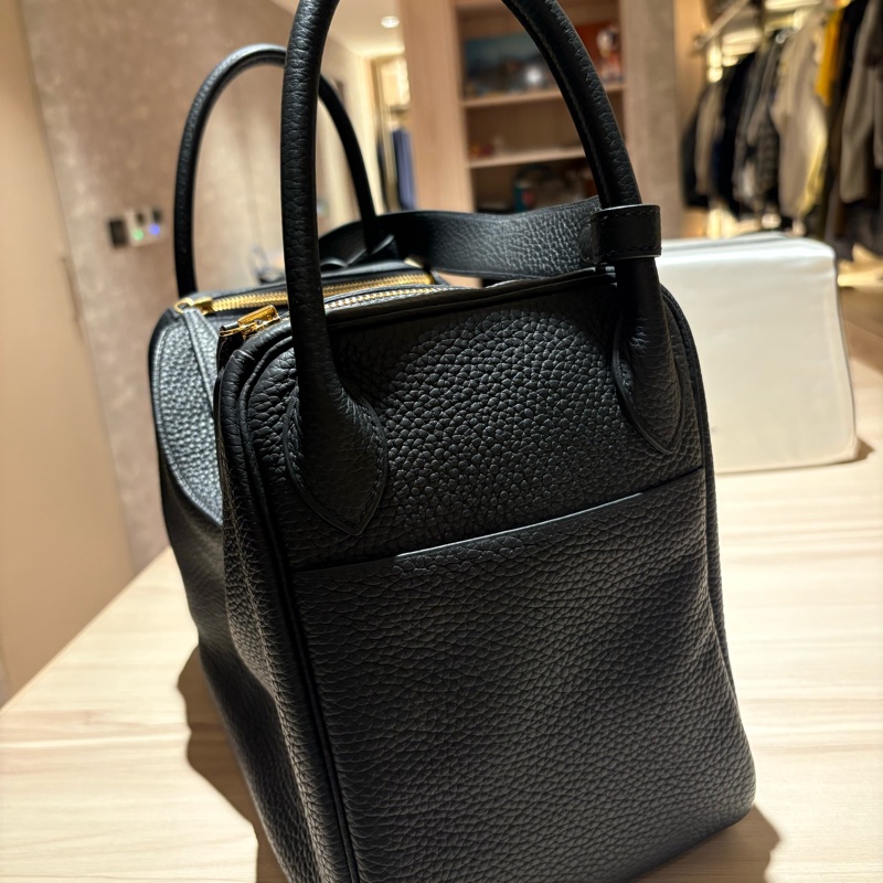 Hermès Lindy 30 黑金 GHW (8經典金剛色/極美品 附原廠配件 支持安心購正品鑑定-6