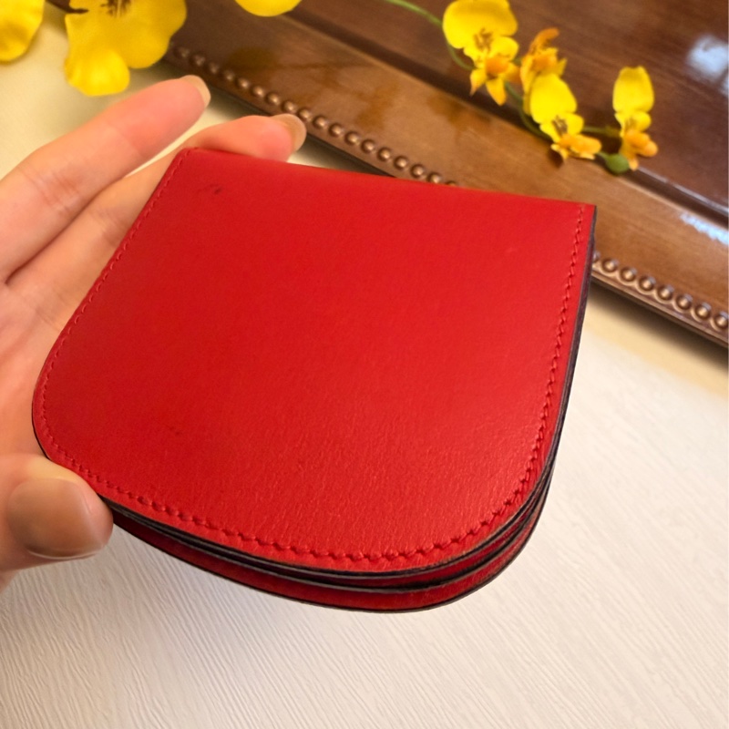 Celine零錢包真皮 牛革 coins bag 凱旋門 思琳-16