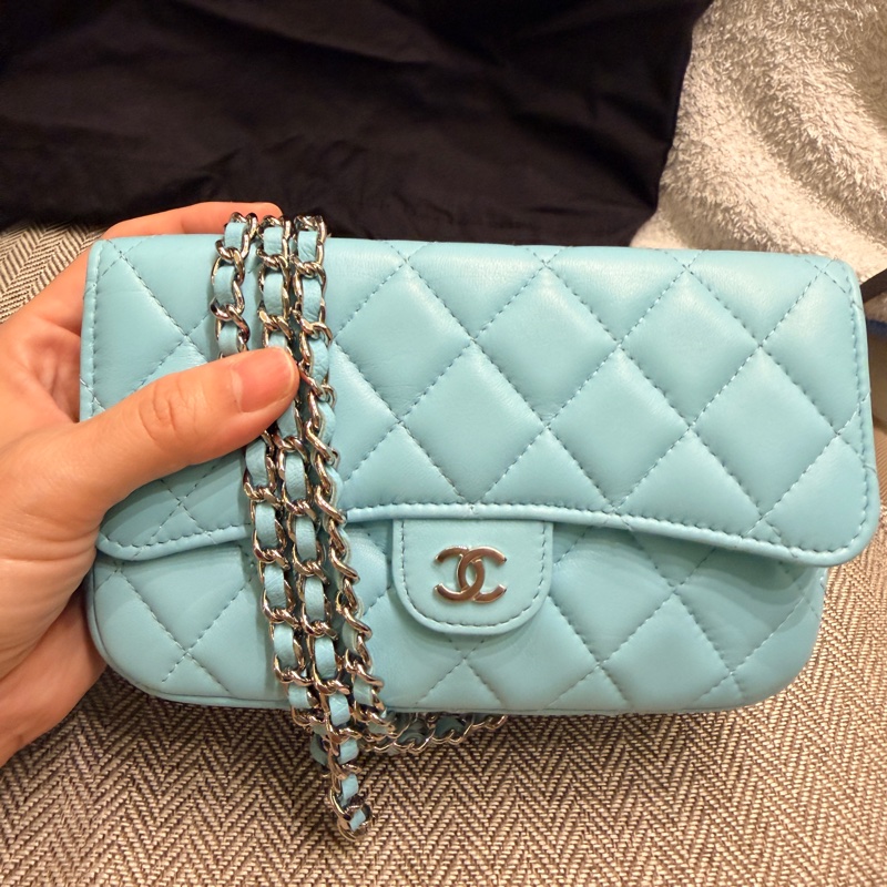 香奈兒Chanel 2合一 手機woc發財包-0