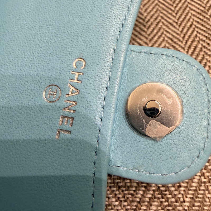 香奈兒Chanel 2合一 手機woc發財包-8