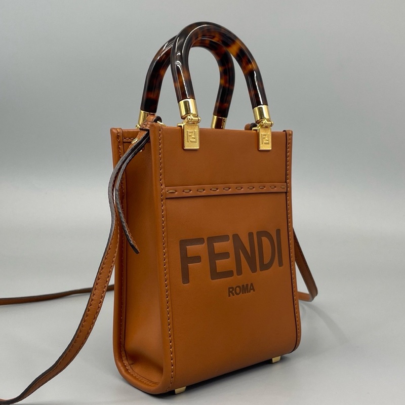 Fendi 芬迪 Sunshine琴譜托特斜挎包 尺寸13*17-5