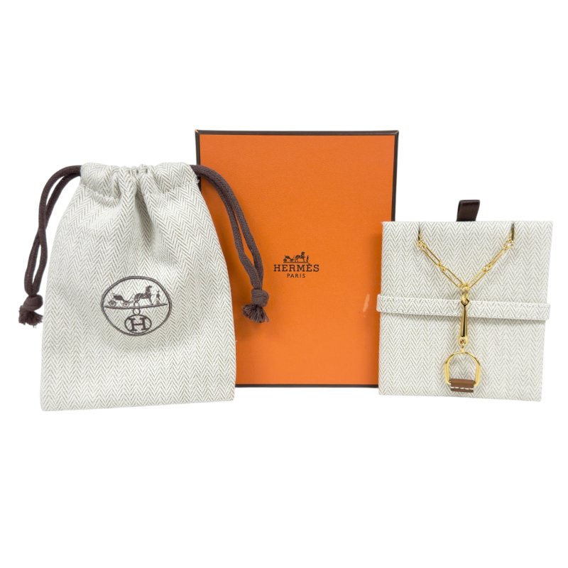 HERMES Heritage Equestre 小號 頸鏈-1