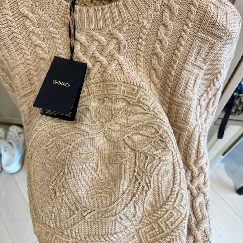 Versace 👍🏻 100%Real正貨，100%New,羊毛冷衫-2