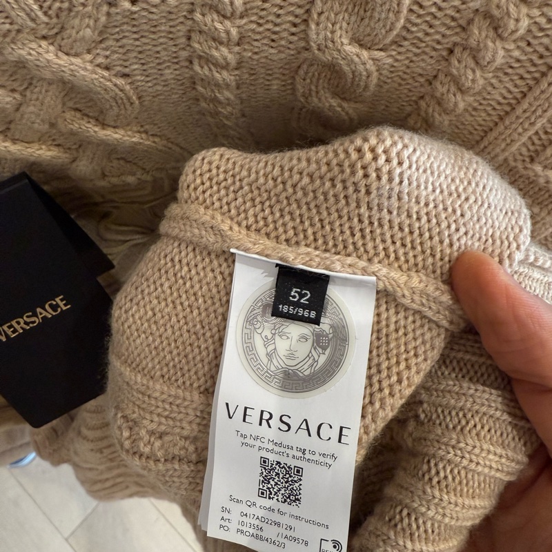 Versace 👍🏻 100%Real正貨，100%New,羊毛冷衫-4