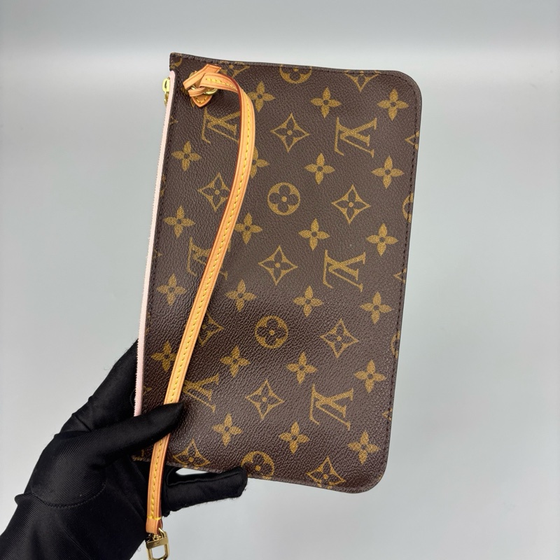 Louis Vuitton路易威登 老花Never full中號子母購物袋  尺寸32*29-7