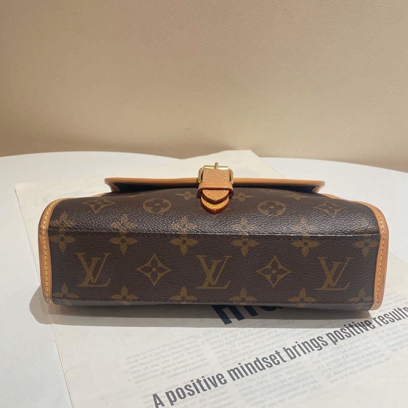路易威登LV  IVY 老花邮差包19年-5