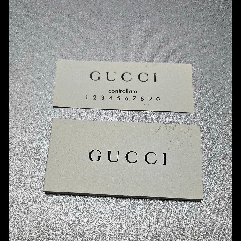 Gucci 雙Glogo 復古做舊水鑽耳環 單 邊耳環-4