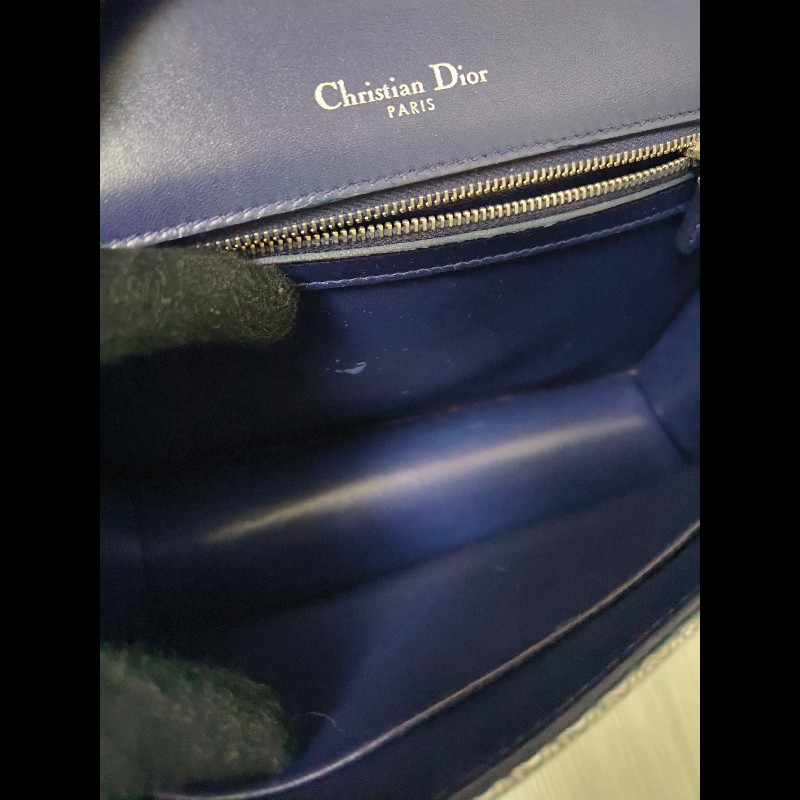 ❤️感恩月❤️折扣最後倒數至5/31‼️㊣✨Christian Dior✨迪奧 CD 漸層色 銀漆 掀蓋 盾牌包 鏈條包 肩背包 斜背包/二手包/保證正品🌳二手樹屋🌳-46