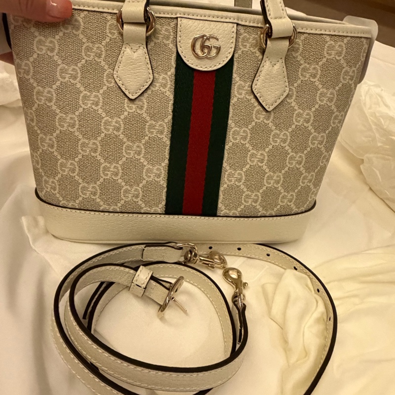 Gucci  最新款小托特包-手提斜背皆可-1