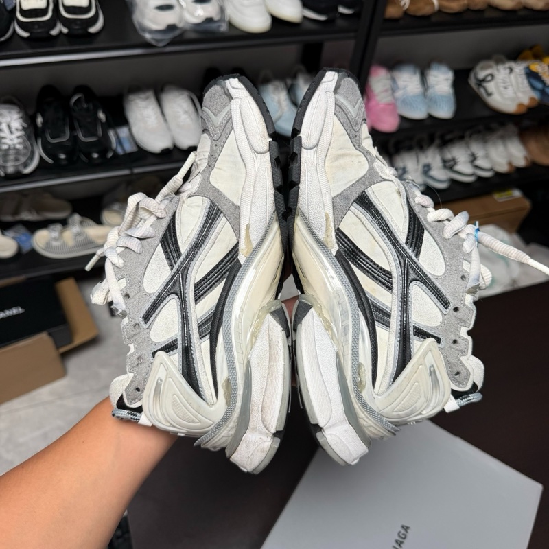 Balenciaga巴黎世家runner黑白做舊運動鞋 36碼-4