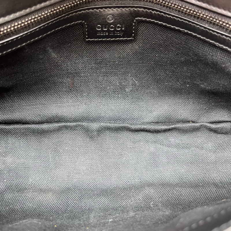 GUCCI 黑色GG marmont中號鏈條包-8