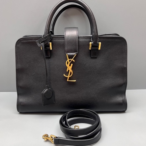 YSL 黑色Cabas通勤包