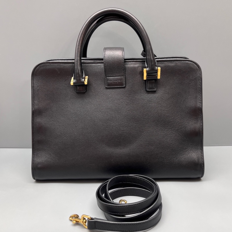 YSL 黑色Cabas通勤包-1