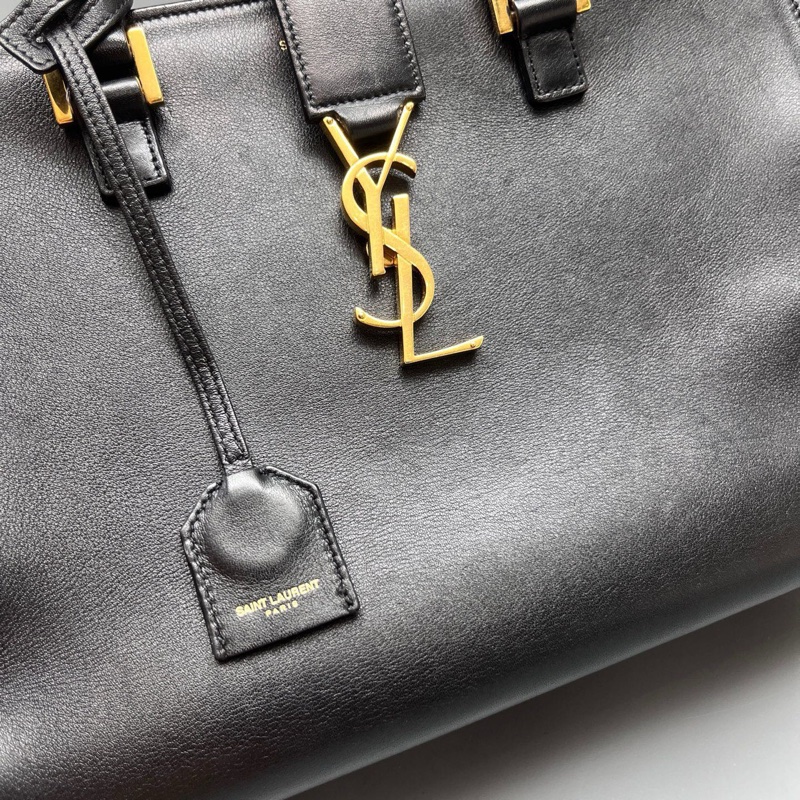 YSL 黑色Cabas通勤包-5