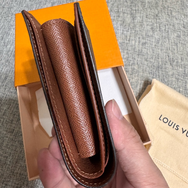 LV 老花短夾 男短夾 零錢袋-3