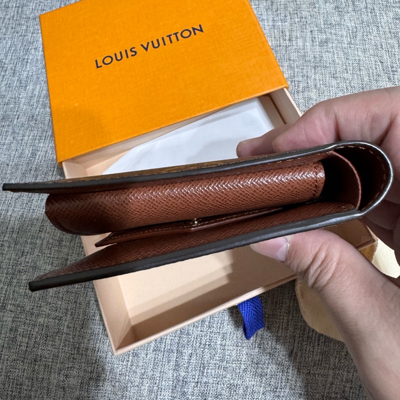 LV 老花短夾 男短夾 零錢袋-4