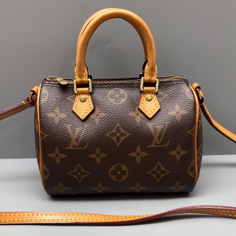 LV 路易威登老花speedy nano枕頭包-0