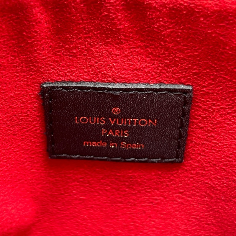 LV 路易威登老花拼棕Tuileries手拿包-6