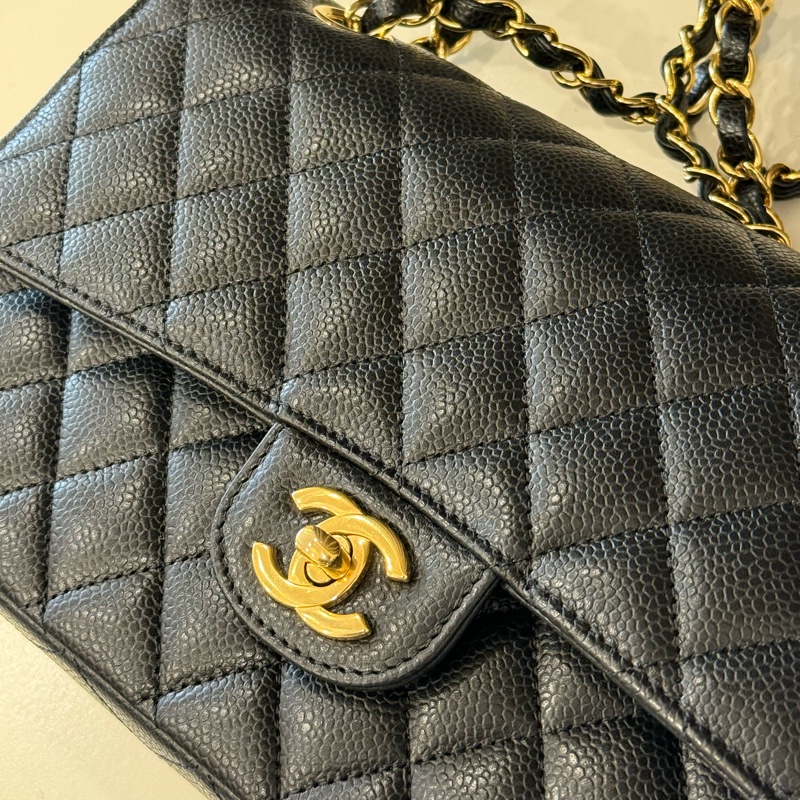 (極新美品)Chanel香奈兒cf25 2023台灣購證-5