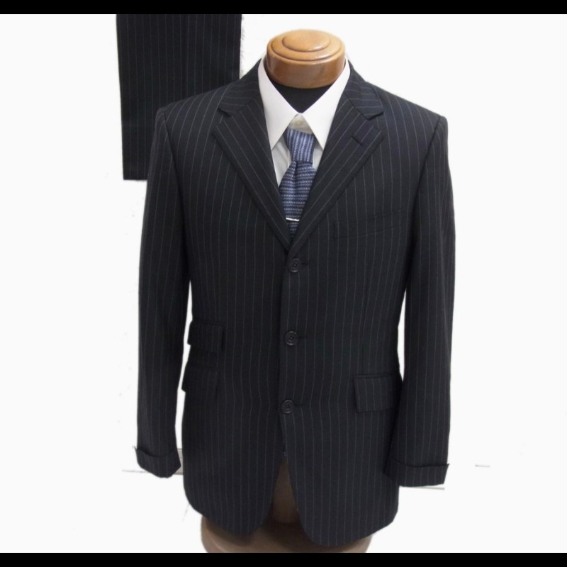 極美品／日本二手／Burberry 男神西裝／Super 100's 超纖細羊毛-2