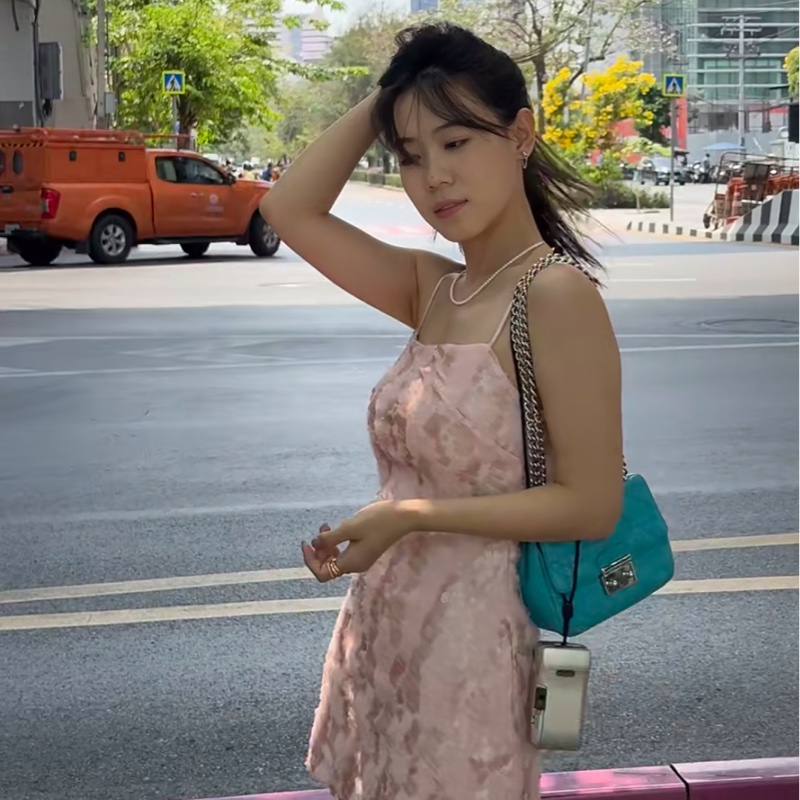 【清爽冰藍💠夏日之選✨價錢超優惠‼️】Dior miss dior 藤格鏈條包 蒂芙尼藍 Tiffany blue-1