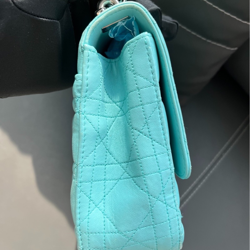 【清爽冰藍💠夏日之選✨價錢超優惠‼️】Dior miss dior 藤格鏈條包 蒂芙尼藍 Tiffany blue-5