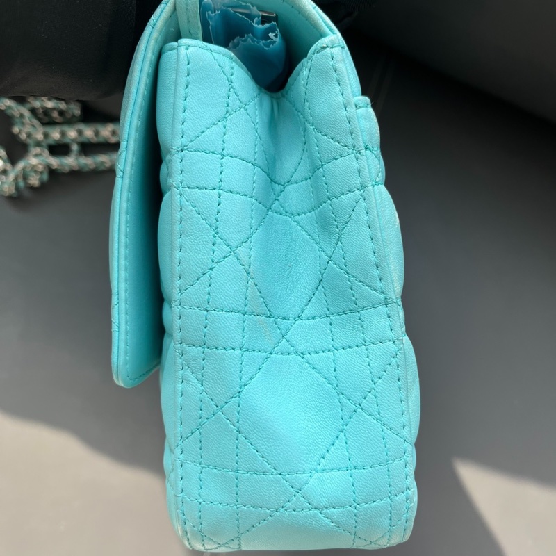 【清爽冰藍💠夏日之選✨價錢超優惠‼️】Dior miss dior 藤格鏈條包 蒂芙尼藍 Tiffany blue-8